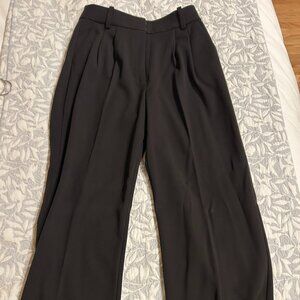 Favorite Daughter "The Favorite Pant" Black High Waisted Trousers